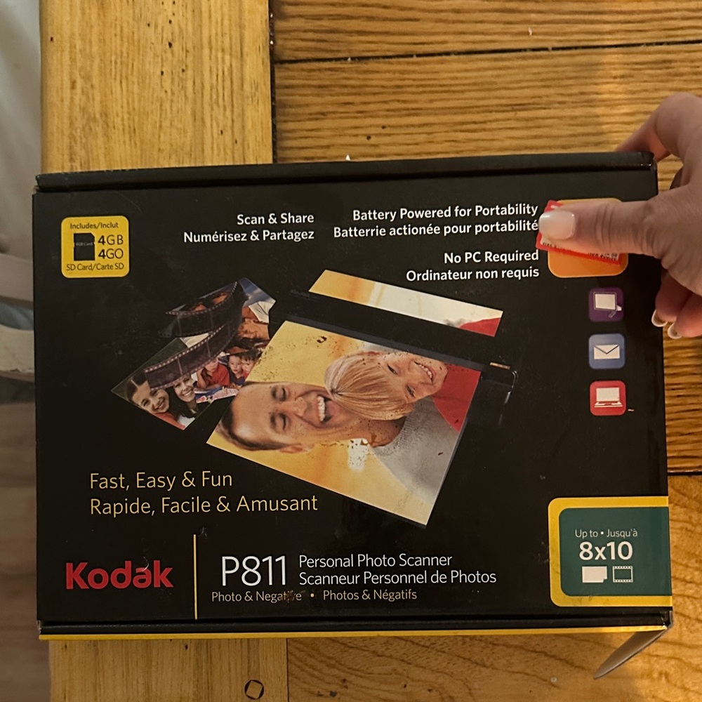 Kodak P811 Photo Scanner never used